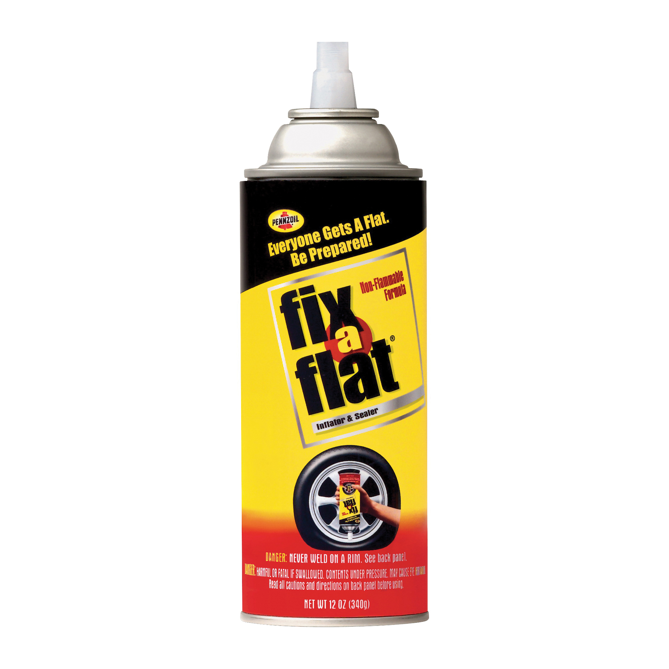 Fix-A-Flat S410-6 Tire Inflator/Sealant, 12 oz - 1