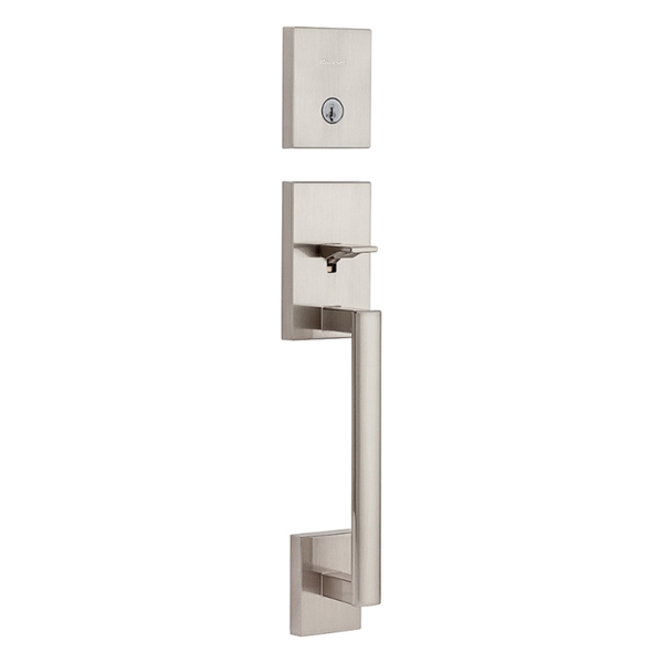 Kwikset San Clemente Series 818SCEXHFL 15 SMT Combination Lockset, Satin Nickel, 1 Grade, Re-Key Technology: SmartKey - 2
