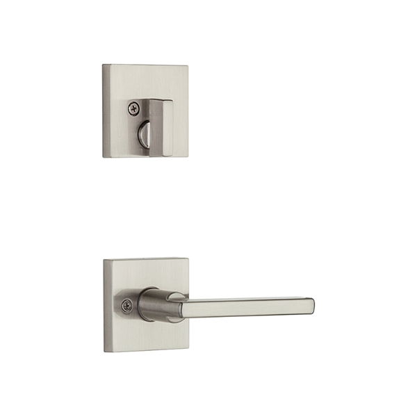 Kwikset San Clemente Series 818SCEXHFL 15 SMT Combination Lockset, Satin Nickel, 1 Grade, Re-Key Technology: SmartKey - 3