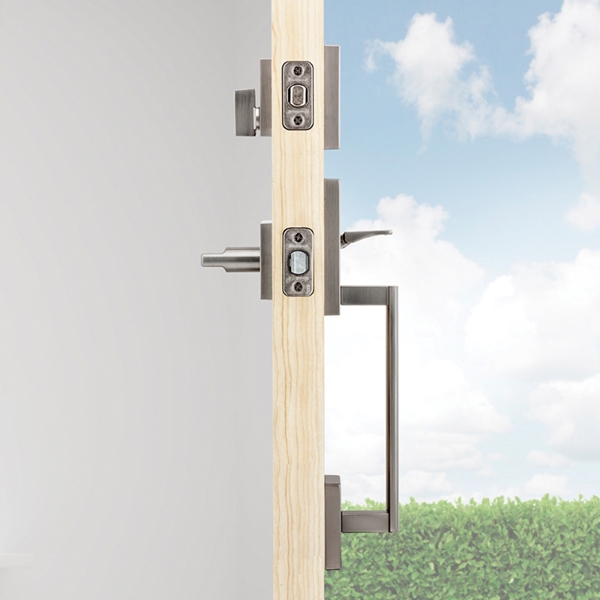 Kwikset San Clemente Series 818SCEXHFL 15 SMT Combination Lockset, Satin Nickel, 1 Grade, Re-Key Technology: SmartKey - 5