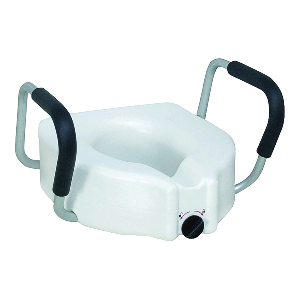 Medline MDS80 Series MDS80316 Toilet Seat, Plastic - 1