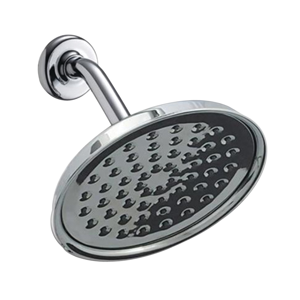 Waterpik RSD-133T Shower Head, 2 gpm, Plastic, Chrome, 7 in Dia - 1