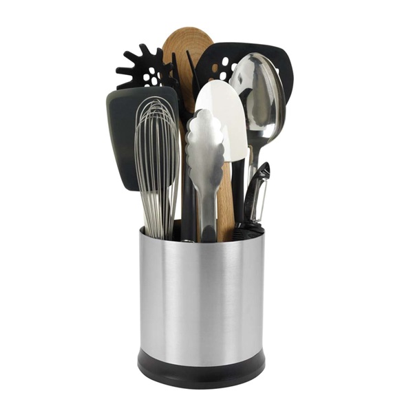 Good Grips 1386400 Utensil Holder, Stainless Steel, 5-1/4 x 5-1/4 x 6-1/8 in Dimensions - 2
