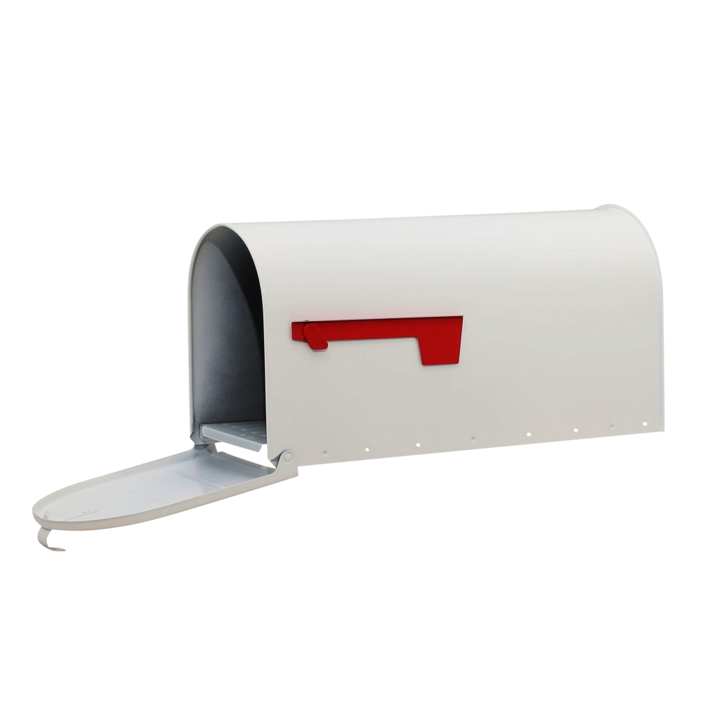 Gibraltar Mailboxes Elite Series E1600W00 Mailbox, 1475 cu-in, Steel, Powder-Coated, 8.7 in W, 22.6 in D, 10.9 in H - 3