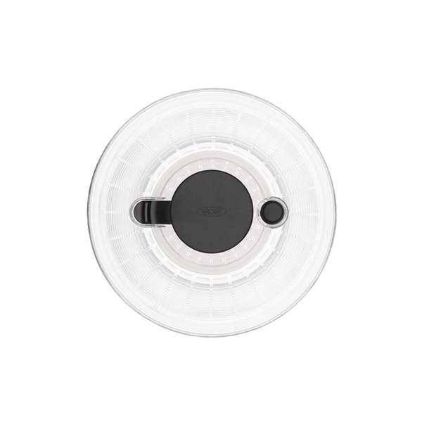 Good Grips 1045409 Salad and Herb Spinner, 2.44 qt Basket, 3.03 qt Bowl Capacity, 8 in Dia, 7 in H, Clear - 2