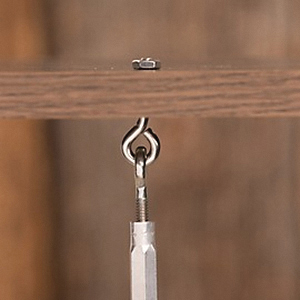 National Hardware N221-556 Eye Bolt, #10-24 Thread, Coarse Thread, 3/4 in L Thread, 0.28 in ID Dia Eye, 0.91 in L Shank - 3