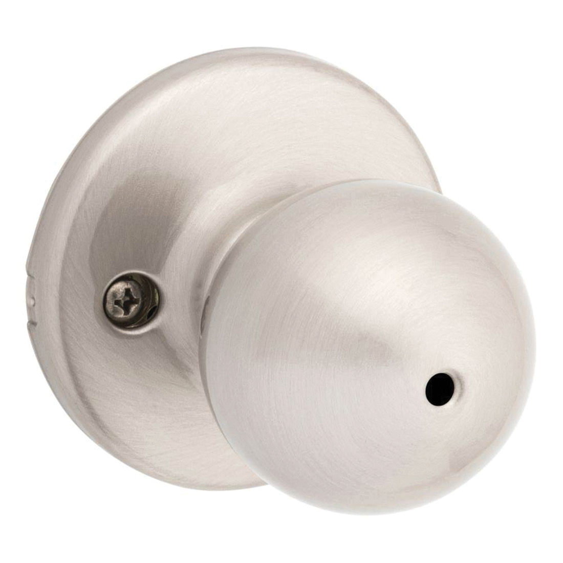 Kwikset 93001-875 Security Polo Lockset, Knob Handle, Satin Nickel - 2