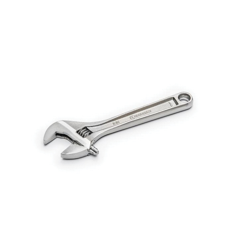 Crescent AC26VS Adjustable Wrench, 6 in OAL, 0.938 in Jaw, Steel, Chrome-Plated, Non-Cushion Grip Handle - 2