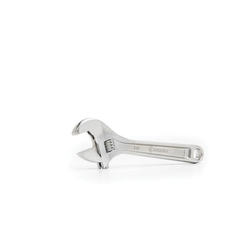 Crescent AC26VS Adjustable Wrench, 6 in OAL, 0.938 in Jaw, Steel, Chrome-Plated, Non-Cushion Grip Handle - 3