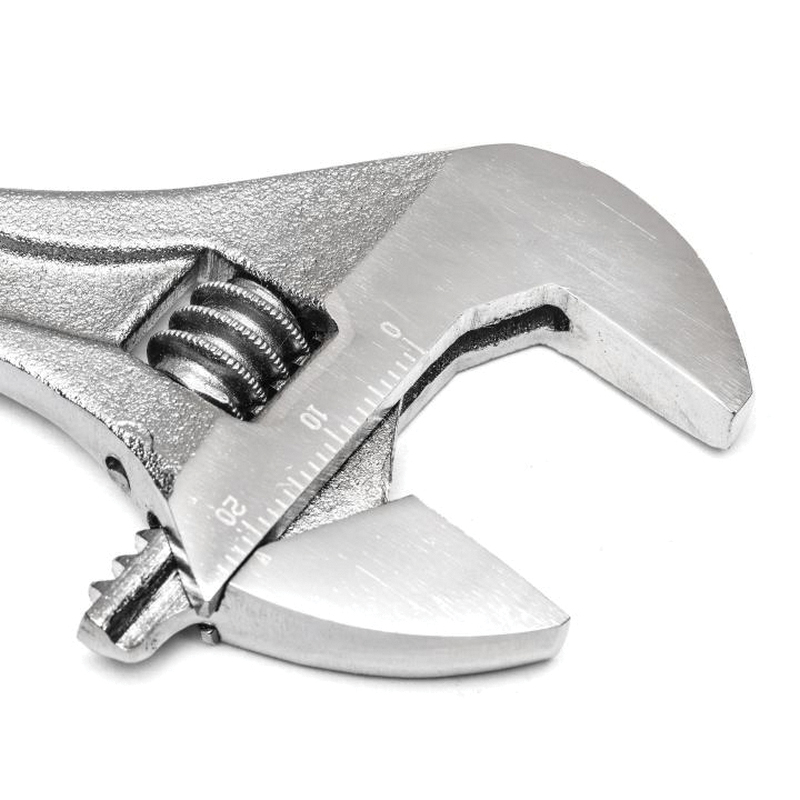 Crescent AC26VS Adjustable Wrench, 6 in OAL, 0.938 in Jaw, Steel, Chrome-Plated, Non-Cushion Grip Handle - 4