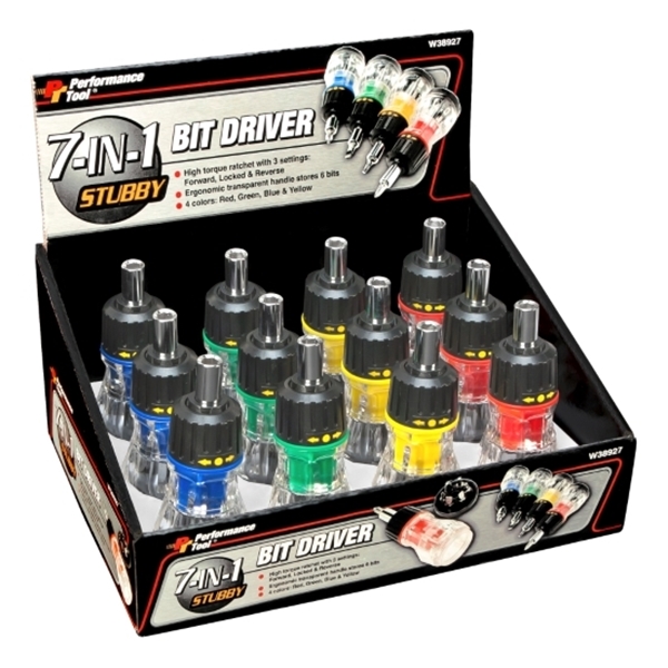 Wilmar W38927 Stubby Screwdriver Set - 2