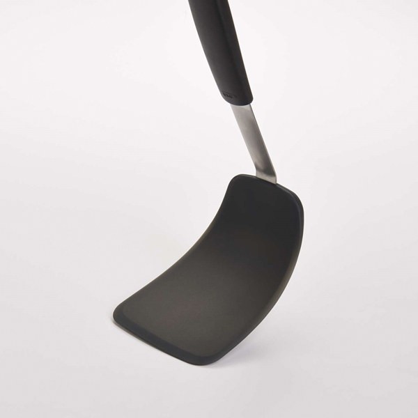 Good Grips 1071534 Flexible Turner, 3-1/4 in W Blade, Silicone Blade - 3