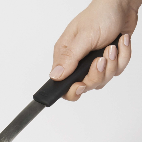 Good Grips 1071534 Flexible Turner, 3-1/4 in W Blade, Silicone Blade - 4