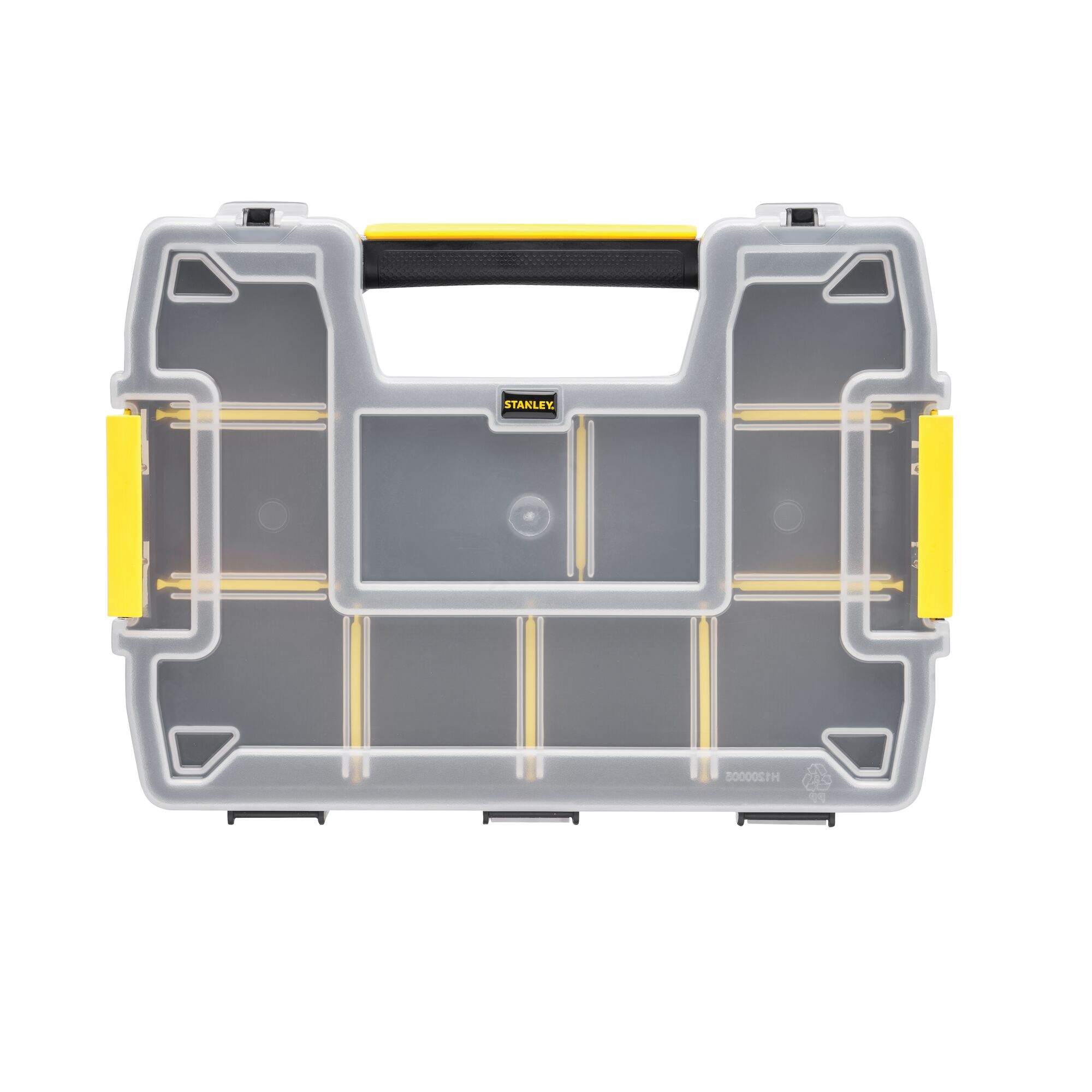 STANLEY STST14021 Tool Storage Organizer, 2.5 kg, 11-1/2 in L, 8-1/2 in W, 2-7/8 in H, 10-Compartment, 10-Drawer - 2
