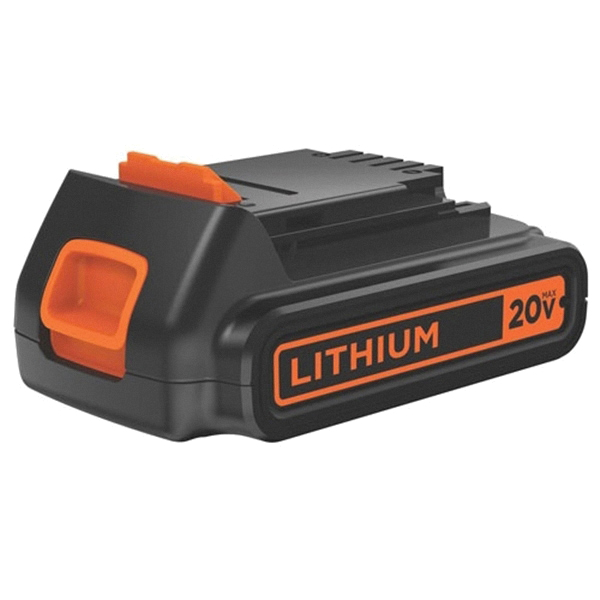 Black+Decker LBXR20 Rechargeable Battery Pack, 20 V Battery, 1.5 Ah - 2