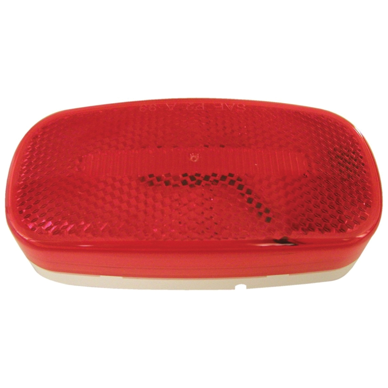 PM V180R Marker Light, 12 V, LED Lamp, Red Lens, Surface Mounting - 1