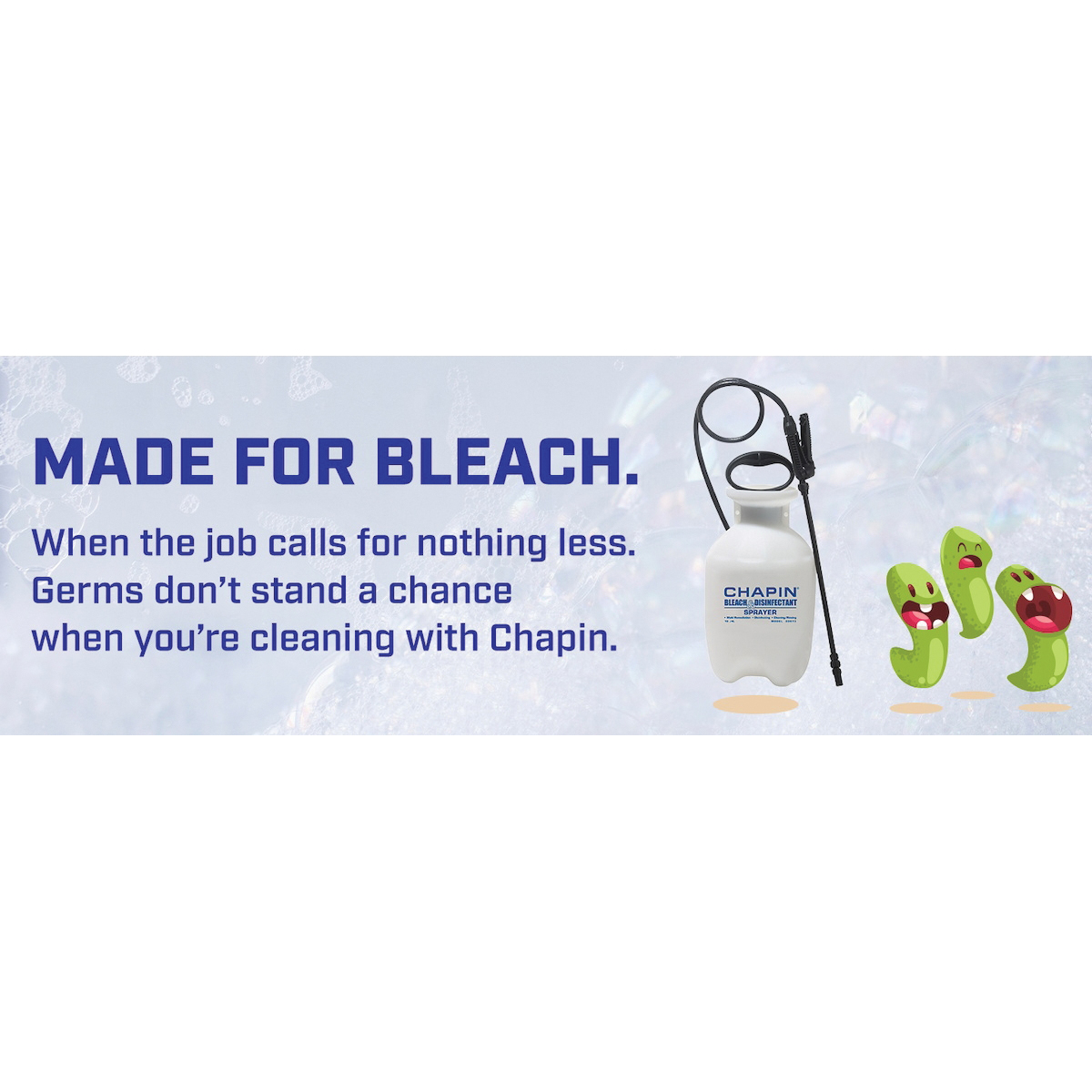 Chapin 20075 Bleach Sprayer, 1 gal Tank, Poly Tank, 34 in L Hose - 5