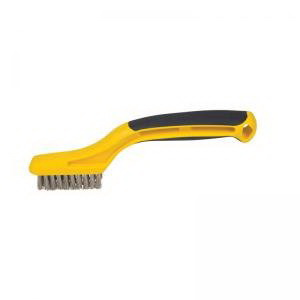 Hyde 46812 Grout Brush, 2-1/4 x 5/8 in Brush, Stainless Steel Trim - 2