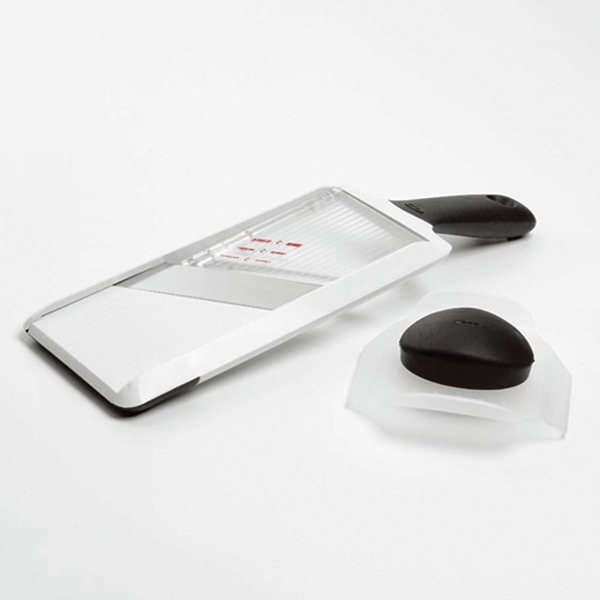 Good Grips 1119100V4 Series Mandoline Slicer, 3-3/4 in L, Stainless Steel Blade, Dishwasher Safe: Yes - 2