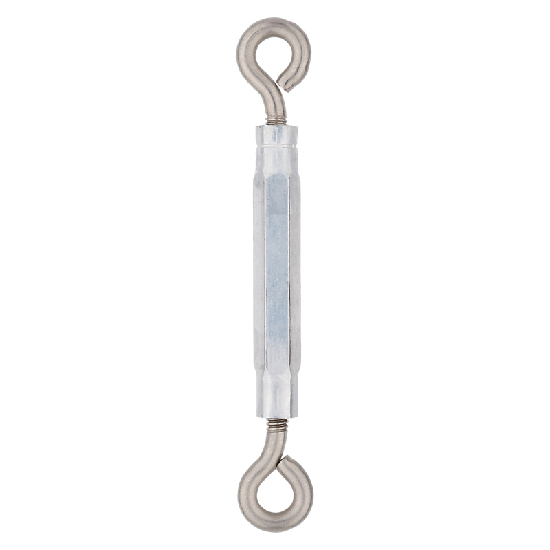 National Hardware 2171BC Series N221-838 Turnbuckle, 110 lb Working Load, 1/4-20 Thread, Eye, 7-1/2 in L Take-Up - 4