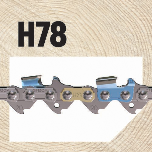 Oregon H78 Chainsaw Chain, 20 in L Bar, 0.05 in, 0.325 in TPI/Pitch, 78-Link - 4