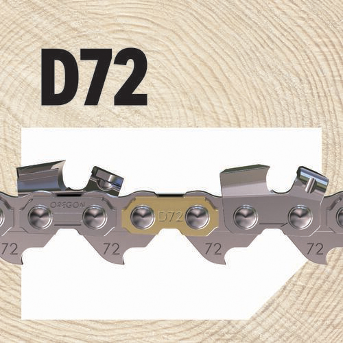 Oregon D60 Chainsaw Chain, 16 in L Bar, 0.05 in, 3/8 in TPI/Pitch, 60-Link - 4