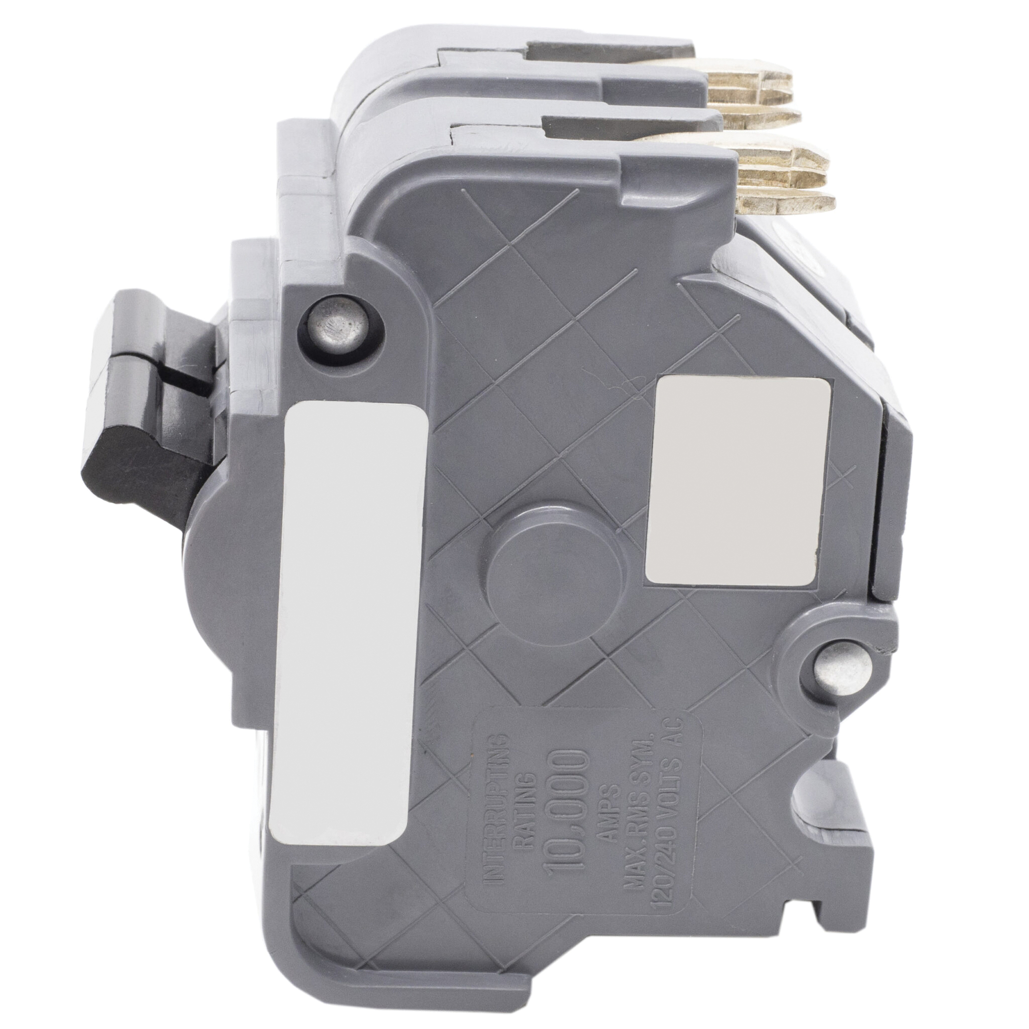 Federal Pacific UBIF250N Circuit Breaker, Type NA, 50 A, 2-Pole, 120/240 V, Standard Trip, Plug, Gray - 4