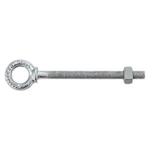 National Hardware N245-167 Eye Bolt, 1/2-13 Thread, Coarse Thread, 5-7/8 in L Thread, 1 in ID x 1-3/4 in OD Dia Eye - 4