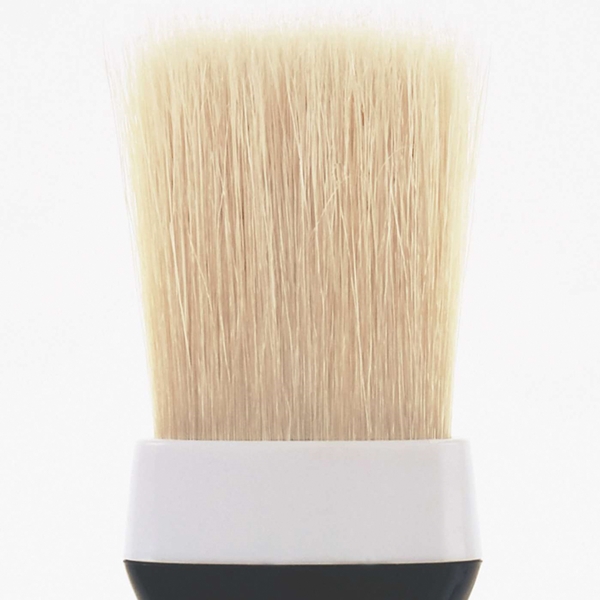 Good Grips 73881 Oval Pastry Brush, 9 in OAL, Natural Boar Trim, 1-1/2 in Trim, Soft-Grip Handle - 3