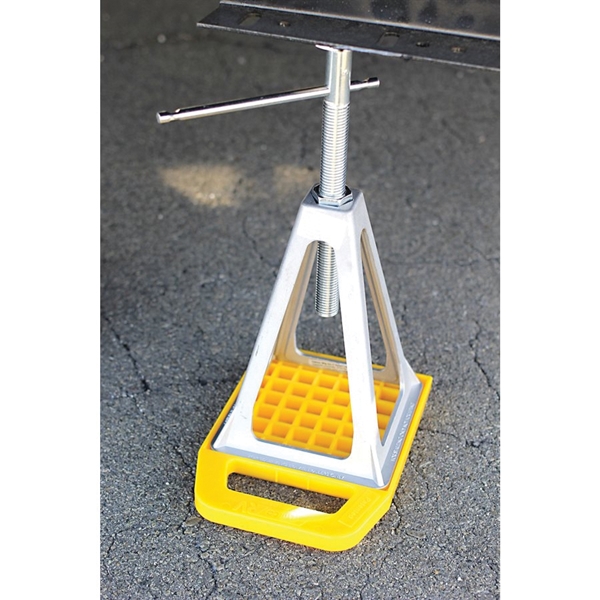 Camco USA 44595 Stabilizer Jack Pad, Resin, Yellow - 2