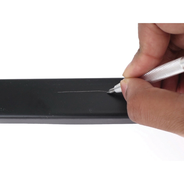General 88CM Scriber/Etching Pen with Magnet, Straight Tip, Tungsten Carbide Tip, 5-7/16 in OAL, Knurled Handle - 3