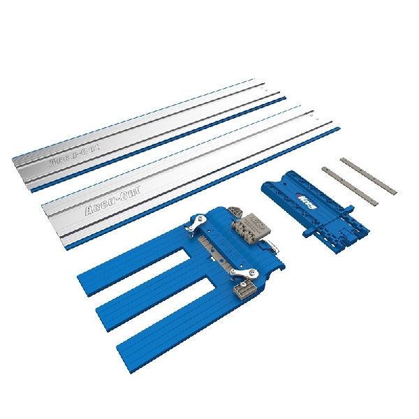 Kreg Accu-Cut KMA2700 Circular Saw Track Guide, 26-1/2 in L, 8.8 in W, Aluminum - 3