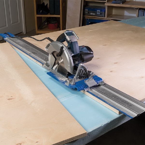 Kreg Accu-Cut KMA2700 Circular Saw Track Guide, 26-1/2 in L, 8.8 in W, Aluminum - 4