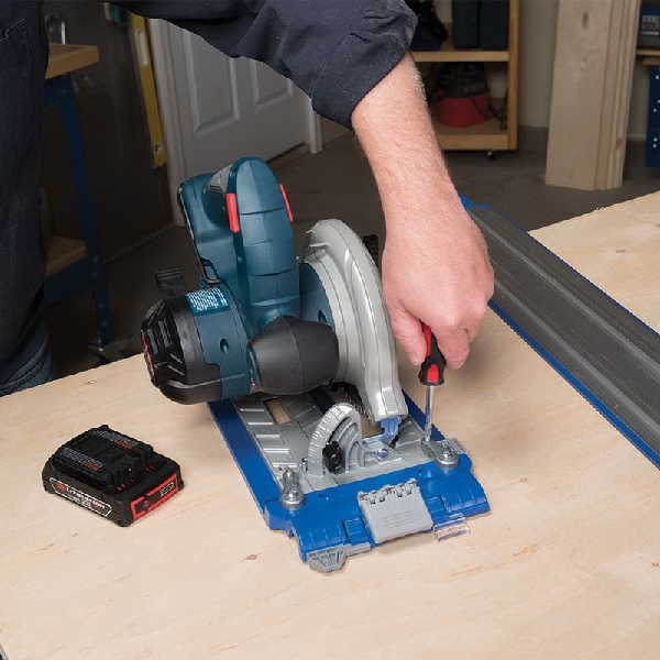 Kreg Accu-Cut KMA2700 Circular Saw Track Guide, 26-1/2 in L, 8.8 in W, Aluminum - 5