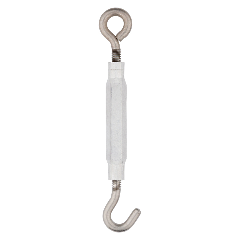 National Hardware 2173BC Series N221-960 Turnbuckle, 175 lb Working Load, 5/16-18 Thread, Hook, Eye, 9 in L Take-Up - 4