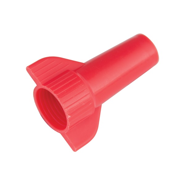 Gardner Bender WingGard 86 16-086 Wire Connector, 22 to 6 AWG Wire, Steel Contact, Red, 125/JAR - 3