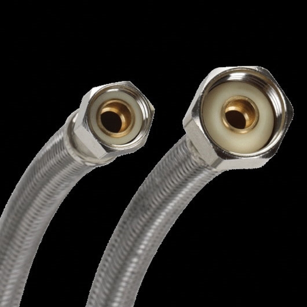 Fluidmaster B1F12 Water Supply Connector, Compression x FIP, Polymer/Stainless Steel, 600 psi Pressure - 1