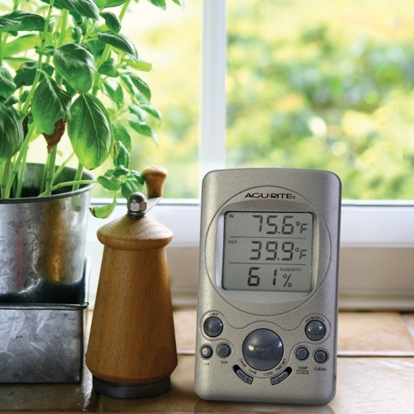 AcuRite 00219CA Thermometer with Sensor Probe, 2-1/2 in W x 1/2 in D x 4-1/2 in H Display, Digital, -58 to 158 deg F - 2