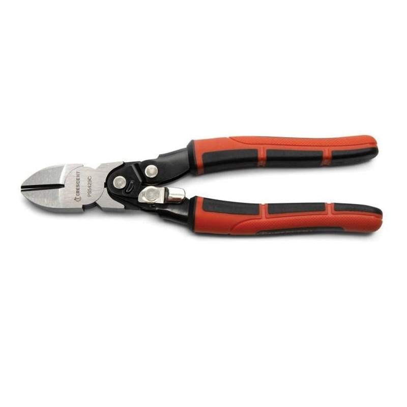 Crescent Pro PS5429C Cutting Pliers, 8 in OAL, 11 AWG Cutting Capacity, Ergonomic Handle, 1-9/32 in W Jaw - 3
