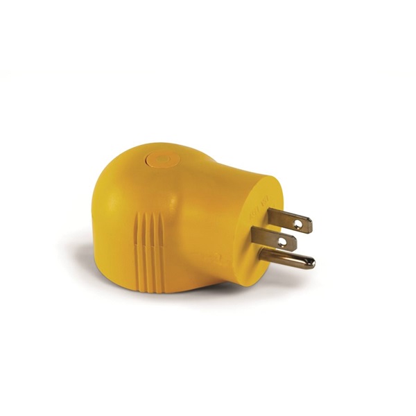Camco USA 55325 Adapter, 30 A Female, 15 A Male, 125 V, Male, Female, For: Recreational Vehicles - 3