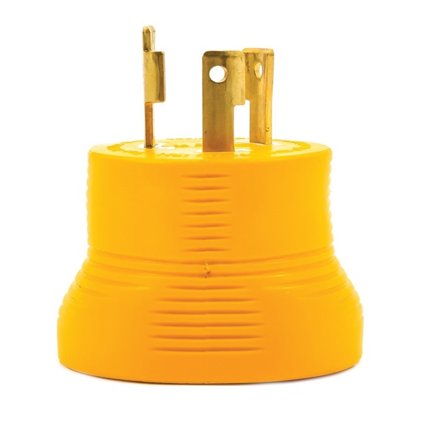 Camco USA 55333 Adapter, 30 A Female, 30 A Male, 125 V, Male, Female - 3