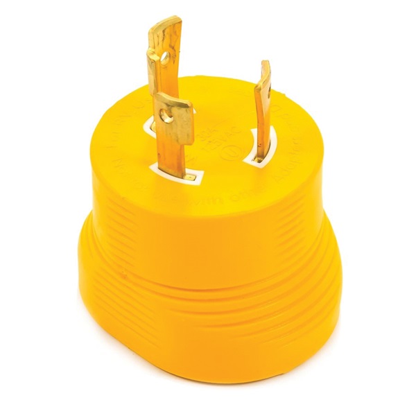 Camco USA 55333 Adapter, 30 A Female, 30 A Male, 125 V, Male, Female - 4