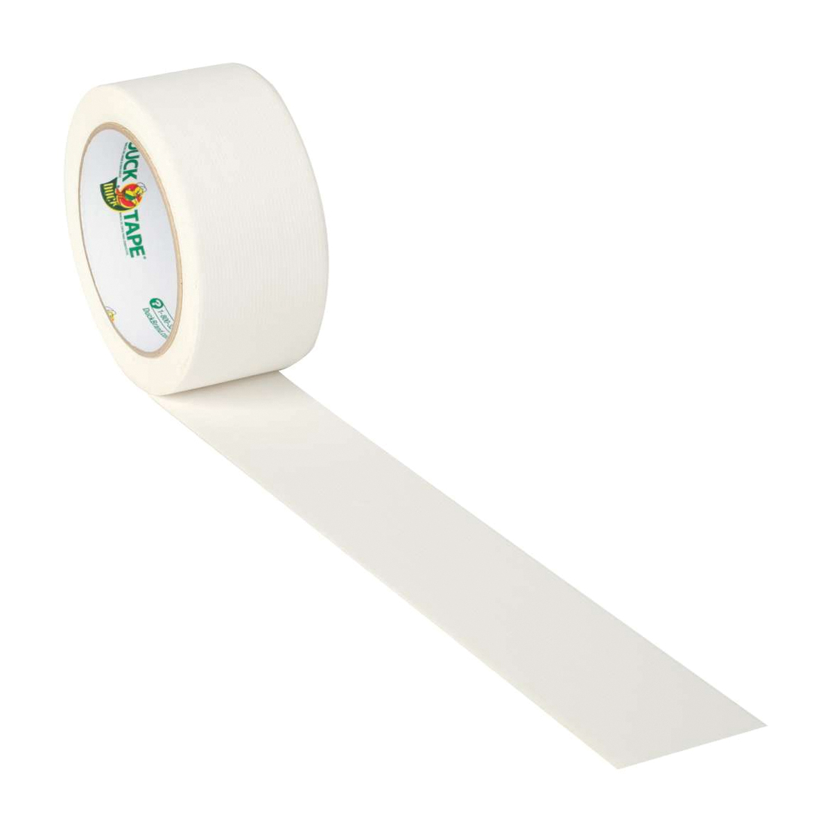 Duck 1265015 Duct Tape, 20 yd L, 1.88 in W, Vinyl Backing, White - 3