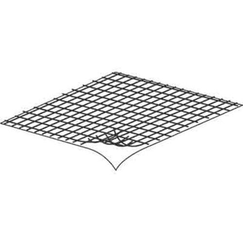 Make-2-Fit P 8096 Screen Repair Kit, 3 in L, 3 in W, Fiberglass, Charcoal - 2