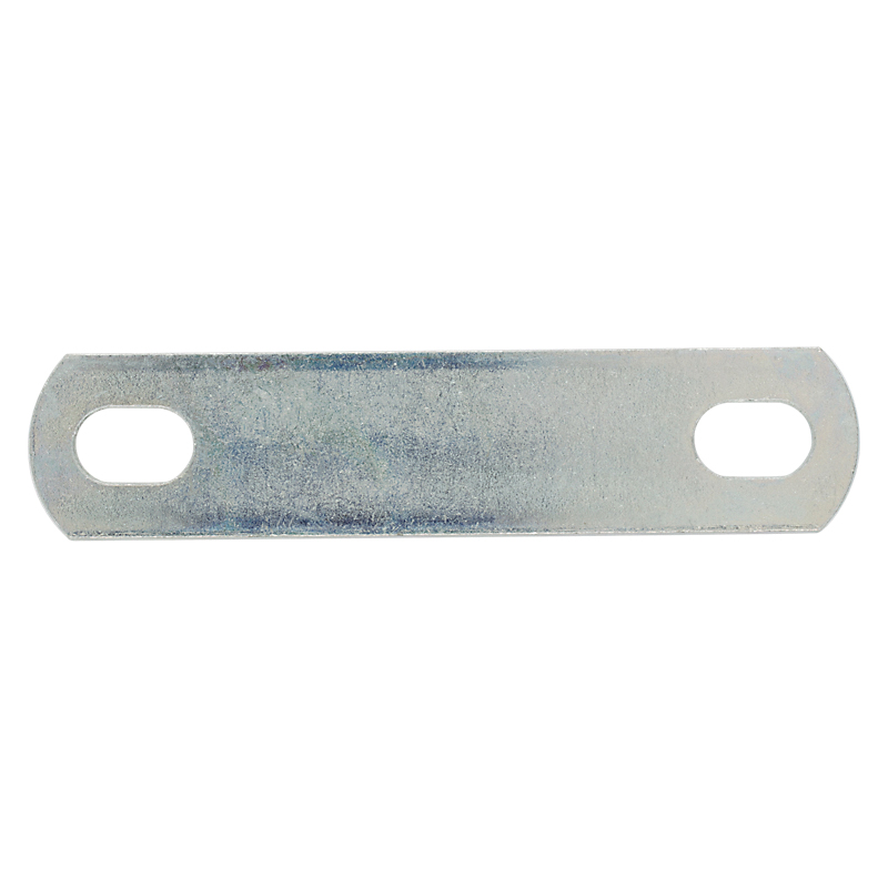National Hardware 2191BC Series N222-331 U-Bolt Plate, 4.88 in L, 1.02 in W, 0.44 in Bolt Hole, 3-1/2 in Between Hole - 4