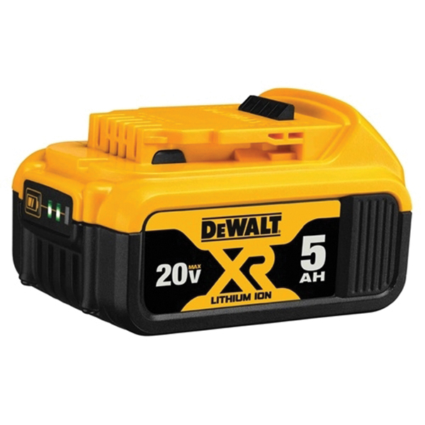 DEWALT 20V MAX Series DCB205 Battery Pack, 20 V Battery, 5 Ah, 90 min Charging - 2