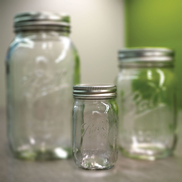 Ball 1440080100 Storage Jar, 4 oz Capacity, Glass - 1