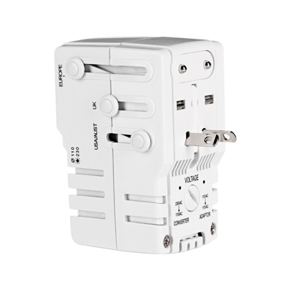 Travelsmart TS253ADN Adapter Combo Unit, 220/240 V - 2