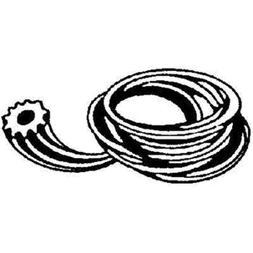 Make-2-Fit P 7630 Screen Retainer Spline, 0.12 in D, 25 ft L, Vinyl, Gray, Round - 2