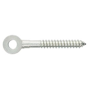 National Hardware 296BC Series N131-227 Screw Eye, 3-1/4 in L Thread, 5 in OAL, 150 lb Working Load, Steel, Zinc - 4